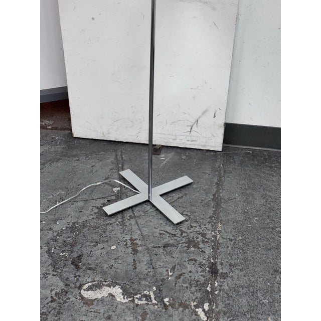 Contemporary Crate & Barrel X Base Floor Lamp For Sale - Image 3 of 12