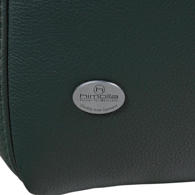 Leather Three-Seater Green Sofa from Himolla For Sale - Image 14 of 18