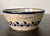 Hand-Painted Studio Pottery Bowl With Cobalt Botanical Design For Sale In New York - Image 6 of 10
