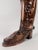 Italian Mid-Century Copper Western Boot Umbrella Stand, Repoussé Decoration, 70s, 1970s For Sale - Image 14 of 18