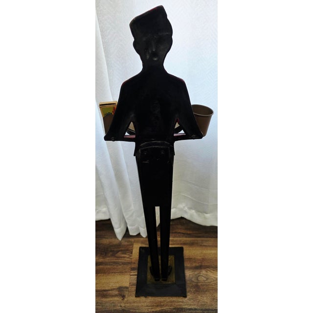 1920 Philip Morris Bellboy Advertising Smoking Stand For Sale - Image 4 of 5