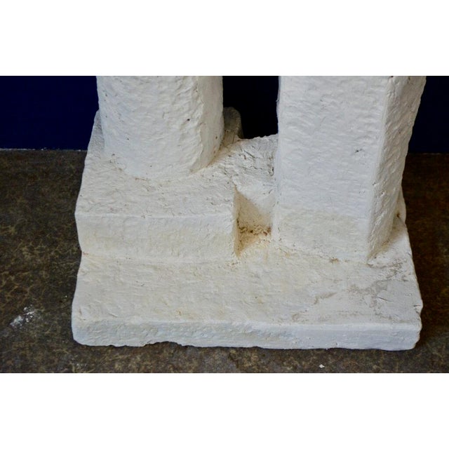 Italian Artist, Large Anthropomorphic Sculpture, 1970s, Plaster For Sale - Image 11 of 18