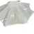 1950’s Ruffled Glass Semi Flush Shade For Sale - Image 4 of 9