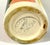 Yellow Stamped Edition Padilla “Picasso” Pottery Conical Face Vase, Mexico For Sale - Image 8 of 8
