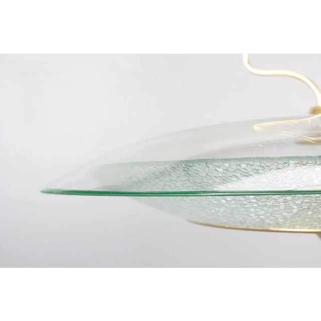 Italian Pendant Lamp in Glass, 1950s For Sale - Image 4 of 10