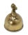 Gold Fine Quality Antique American Victorian Rococo Style Gold Gilt Sterling Silver Dinner Bell Made by Gorham in 1897 For Sale - Image 8 of 12