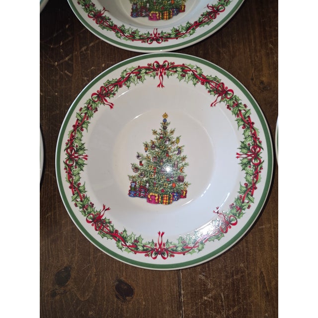 Seven Vintage Christmas Bowls For Sale In San Antonio - Image 6 of 8