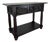 19th Century Spanish Carved Oak Console Table with Two Drawers For Sale