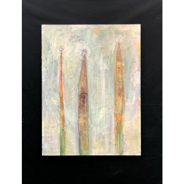 Abstract “Upward” Contemporary Original Abstract Expressionist Painting For Sale - Image 3 of 4