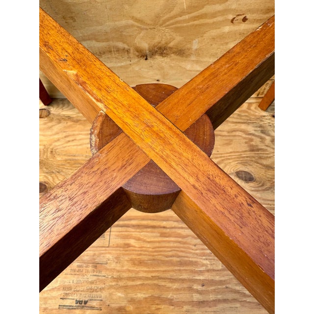 Quality Well Made Old Vintage Table in the Style of Gio Ponti For Sale - Image 4 of 10