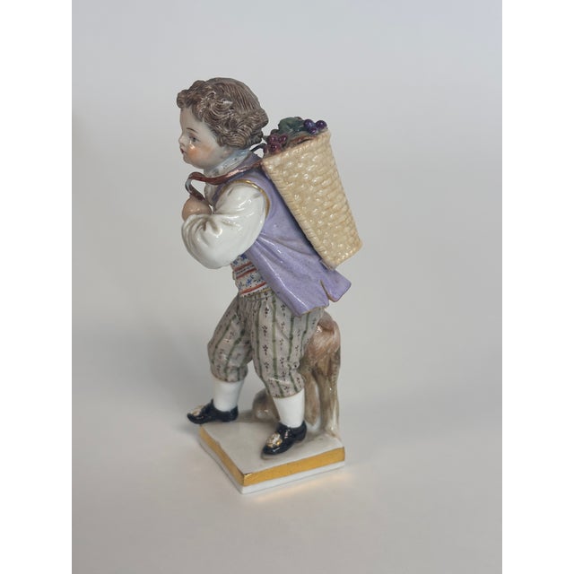 Meissen Figurine of Young Boy For Sale In Chicago - Image 6 of 10