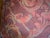 Burgundy Powell Burgundy Tapestry Carved Wood Scroll-Arm Accent Chairs - Pair For Sale - Image 8 of 11