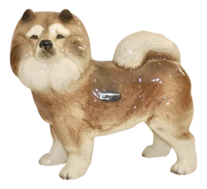 Vintage England Coopercraft Chow Chow Dog Figurine