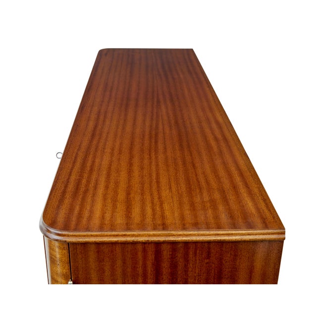 Wood Mid-Century Scandinavian Inlaid Teak Sideboard, 1960 For Sale - Image 7 of 9