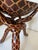 Wood Vintage African Tribal Unity Sculpture Bowl Holder Handcarved Wooden Stand For Sale - Image 7 of 12