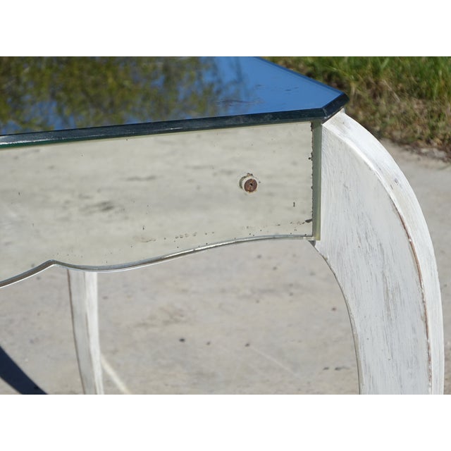 Wooden Coffee Table and Mirror, 1950s For Sale - Image 10 of 18