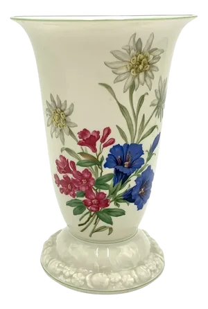 Porcelain Flower Vase from H & Co. Selb Bavaria Heinrich, Germany, 1960s
