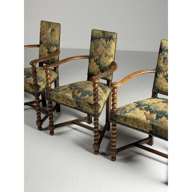 Vintage Spanish Chairs, 1960s, Set of 4 For Sale - Image 18 of 18