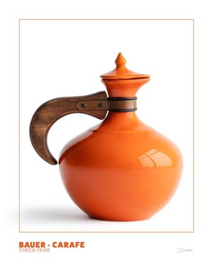 Bauer Carafe Print - Mid-Century Design Photography (16x20)