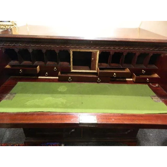 Circa 1825 English Mahogany Butlers Desk For Sale - Image 9 of 12