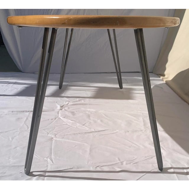 Late 20th Century Surfboard Coffee Table, Reclaimed Wood For Sale - Image 4 of 13