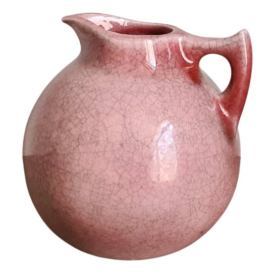 Vintage French Ceramic Pitcher by Tim Orr, 1960s For Sale