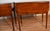 1950s Pair of Vintage Hekman Cherry Inlaid Drop-Leaf Pembroke Side Tables / End Tables For Sale - Image 9 of 18