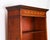 Vintage Sheraton Style Walnut Open Bookcase For Sale - Image 10 of 14