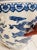 Vintage Blue and White Extra Large Chinese Dragon Chinoiserie Porcelain Fishbowl Jardiniere Planter For Sale - Image 11 of 11