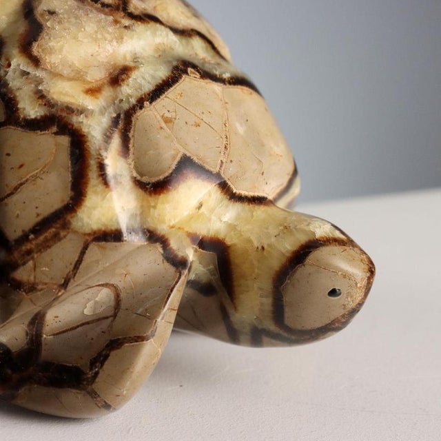 European Sculpture in Septarian Stone For Sale - Image 3 of 9
