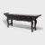Altar tables with everted ends seen in Chinese paintings and prints are typically depicted in a grand context, and so it...