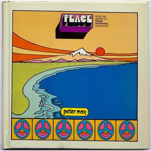 Peter Max 1970 Peter Max First Edition Books ~ Peace ~ Love ~ Thought ~ God - Set of Four For Sale - Image 4 of 18