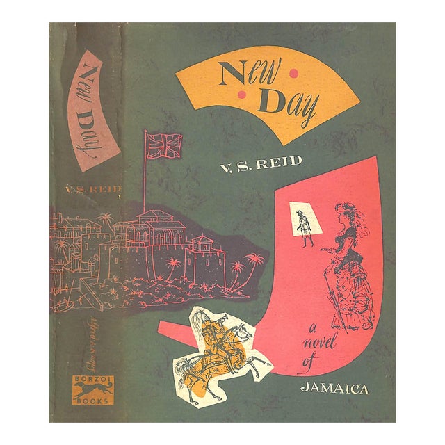 "New Day a Novel of Jamaica" Book 1949 Reid, V.S. For Sale
