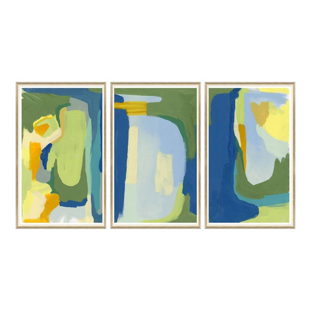 Lakeside I, II and III by Susan Hable For Sale