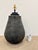 Industrial Currey & Co Large Textured Metal Lamp For Sale - Image 3 of 4