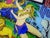 1970s Woods Queen Pinball Machine Backglass, 1970s For Sale - Image 5 of 11