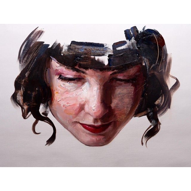 Is That So by Matt Talbert | Oil on Canvas Portrait of a Woman For Sale - Image 4 of 4