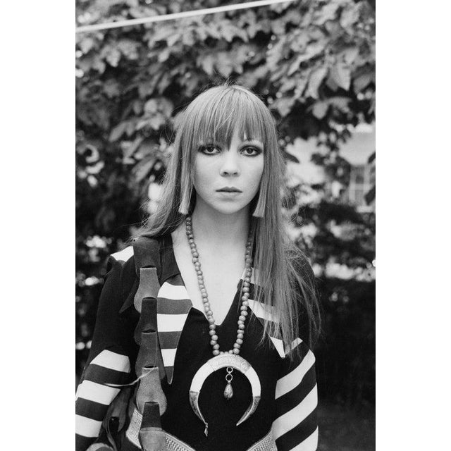 Penelope Tree English fashion model Penelope Tree, UK, 29th June 1970. (Photo by Evening Standard/Hulton Archive/Getty...