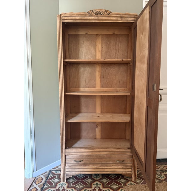 Art Deco Parisian Wardrobe, 1920s For Sale - Image 10 of 18