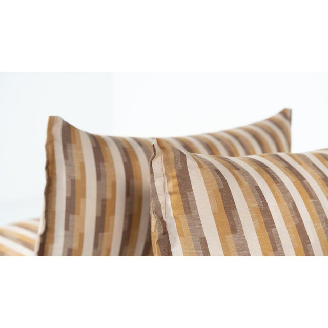 Textile Mid-Century Armchairs from Dall Oca, 1970s, Set of 2 For Sale - Image 7 of 14