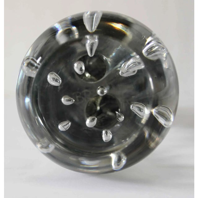 Glass Vintage Art Glass Elephant For Sale - Image 7 of 9