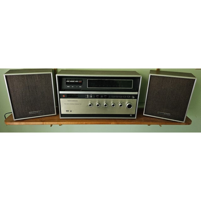 Vintage 1969 National Rs 280s Fm Am Stereo Radio Cassette Player & Recorder For Sale - Image 9 of 9