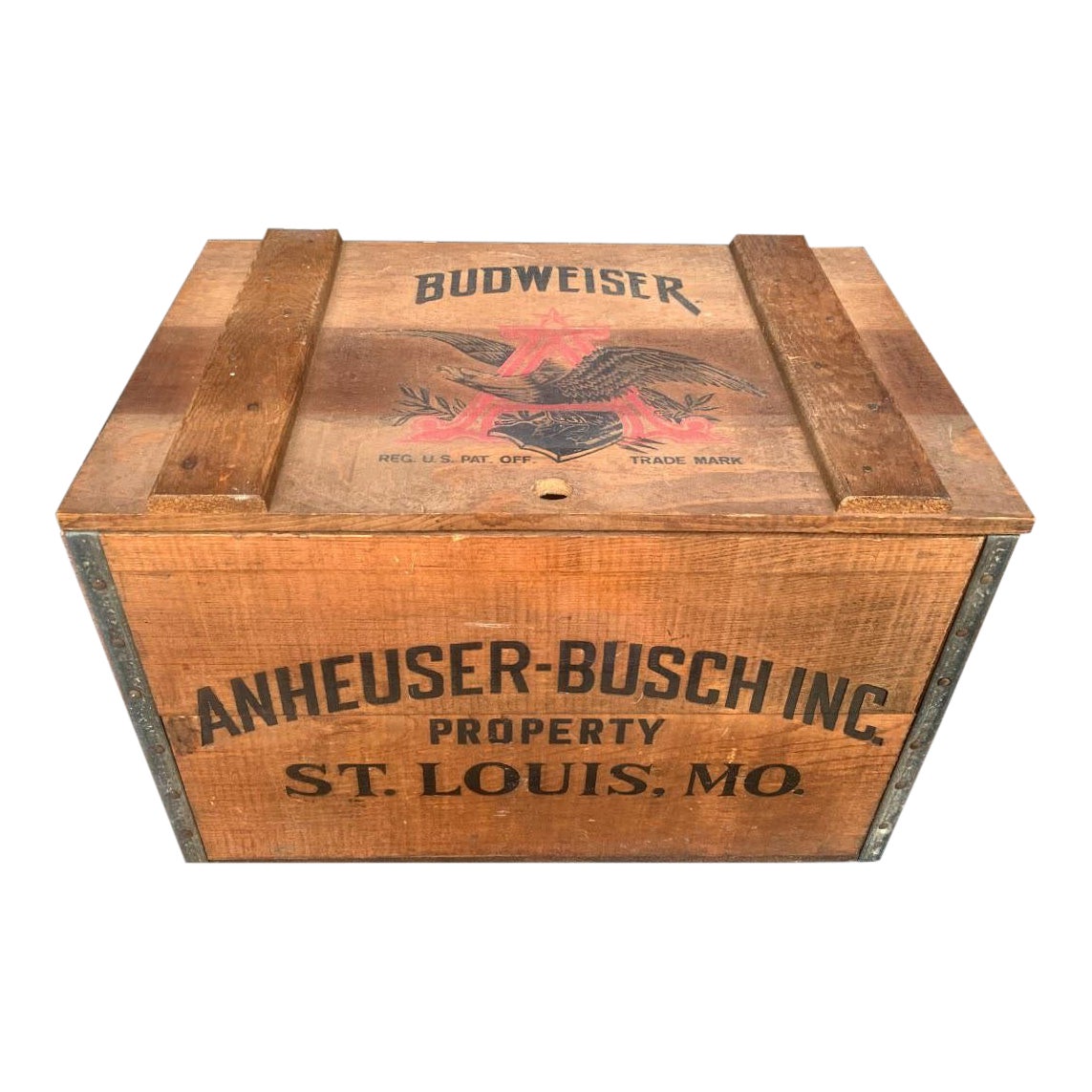 Anheuser-Busch Centennial Beer Crate