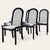 Set of Six Italian Postmodern Dining Chairs – Black Lacquer and Solid Wood, 1980s For Sale In Los Angeles - Image 6 of 10