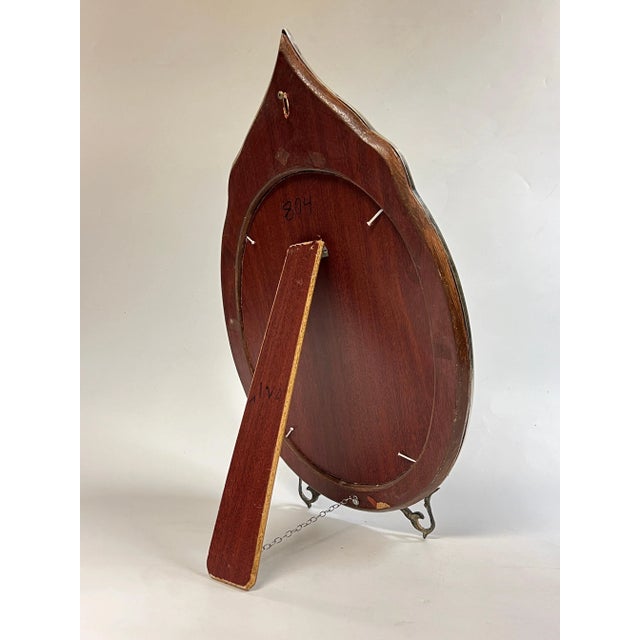 Antique Persian Silver Tabletop Vanity MIrror For Sale - Image 4 of 11