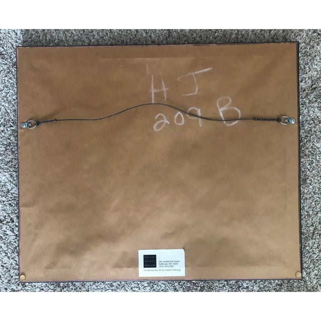 Wood 19th Century Norbert Goeneutte Etching, “Pay Day for the Crew”, Framed For Sale - Image 7 of 11