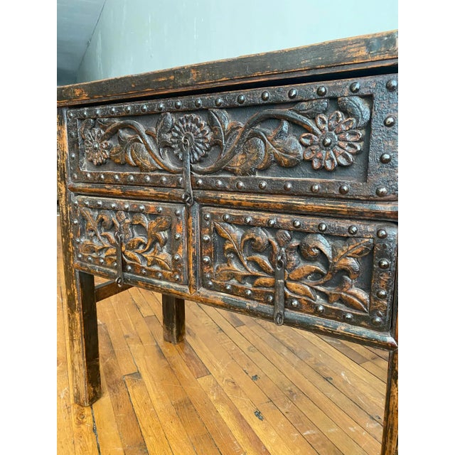 Early 19th Century Circa 1830 Chinese Country Chest For Sale - Image 5 of 13