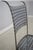 1950s Set of 4 Mid Century Modern Woven Metal Seat Bistro Chairs For Sale - Image 5 of 18