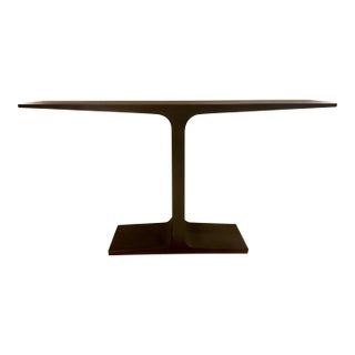 Revelation Industrial Modern Gunmetal I-Beam Console Table For Sale