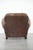 Antique Sheepskin and Wood Armchair For Sale - Image 4 of 14